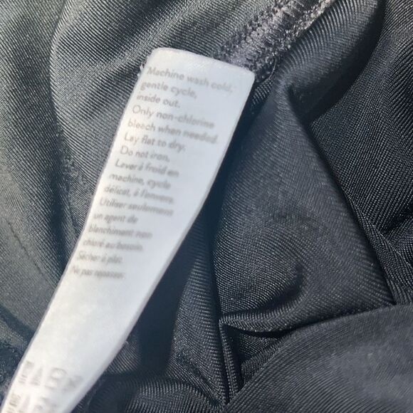 SPANX Black Sueded Shimmer Leggings-M - Picture 10 of 10